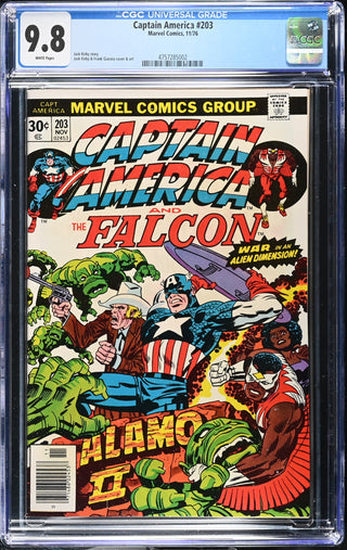 Captain America #203 (11/76) Graded CGC 9.8