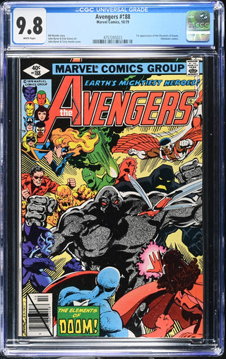 Avengers #188 (10/79) Graded CGC 9.8