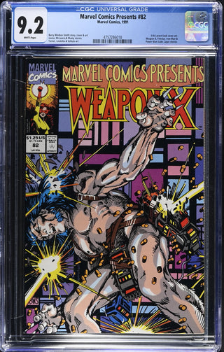 Marvel Comics Presents #82 (1991) Graded CGC 9.2