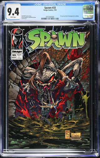 Spawn #33 (7/95) Graded CGC 9.4