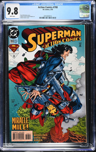 Action Comics #708 (3/95) Graded CGC 9.8