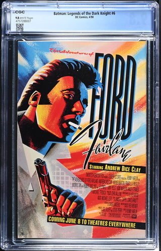Batman: Legends of the Dark Knight #6 (4/90) Graded CGC 9.8