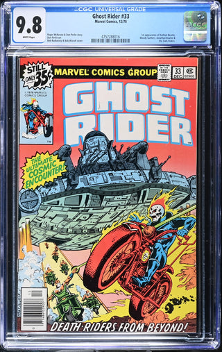 Ghost Rider #33 (12/78) Graded CGC 9.8