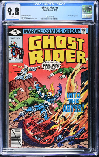 Ghost Rider #39 (12/79) Graded CGC 9.8