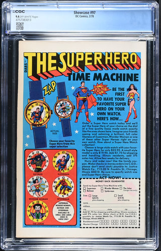 Showcase #97 (2/78) Graded CGC 9.4