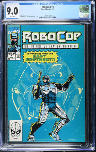 RoboCop #4 (6/90) Graded CGC 9.0