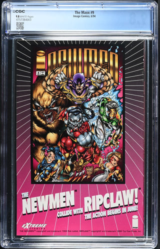 The Maxx #9 (6/94) Graded CGC 9.8