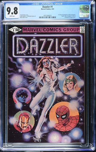 Dazzler #1 (3/81) Graded CGC 9.8