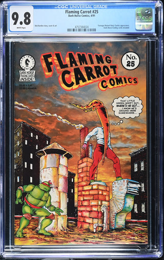 Flaming Carrot #25 (4/91) Graded CGC 9.8