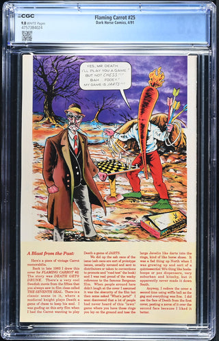 Flaming Carrot #25 (4/91) Graded CGC 9.8