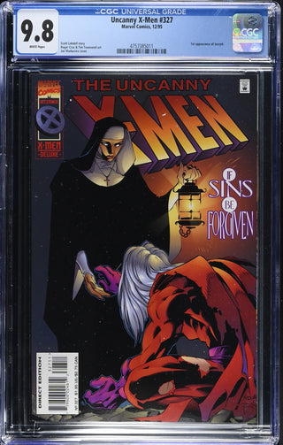 Uncanny X-Men #327 (12/95) Graded CGC 9.8