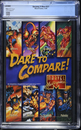 Uncanny X-Men #327 (12/95) Graded CGC 9.8