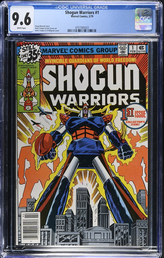 Shogun Warriors #1 (2/79) Graded CGC 9.6