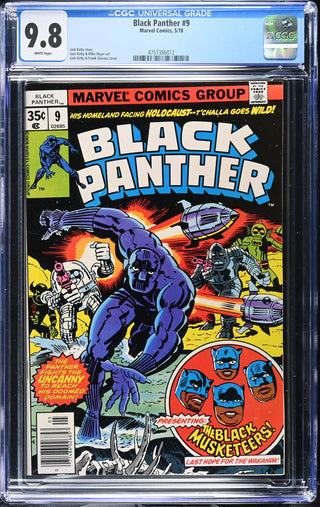 Black Panther #9 (5/78) Graded CGC 9.8