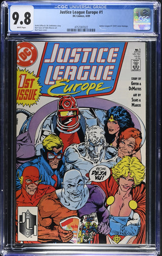 Justice League Europe #1 (4/89) Graded CGC 9.8