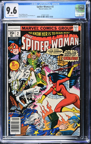 Spider-Woman #2 (5/78) Graded CGC 9.6