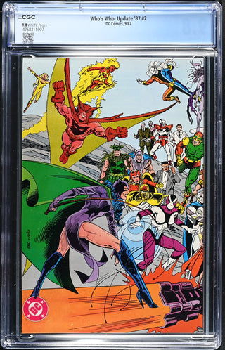Who's Who: Update '87 #2 (9/87) Graded CGC 9.8