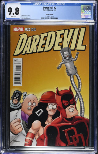 Daredevil #2 (2/16) Graded CGC 9.8 Variant Edition
