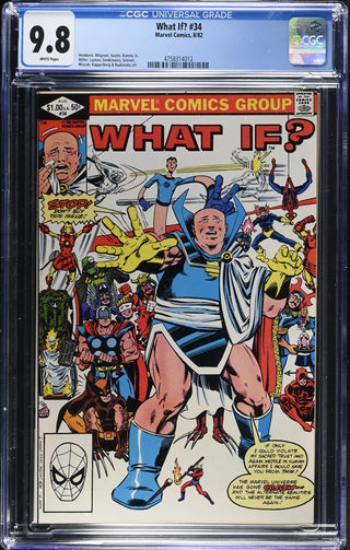 What If? #34 (8/82) Graded CGC 9.8