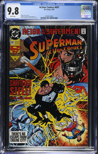 Action Comics #691 (9/93) Graded CGC 9.8