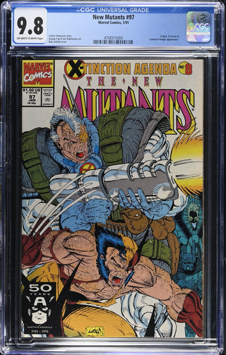 New Mutants #97 (1/91) Graded CGC 9.8