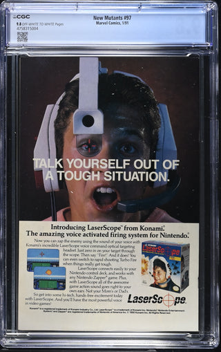 New Mutants #97 (1/91) Graded CGC 9.8