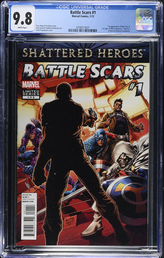 Battle Scars #1 (1/12) Graded CGC 9.8