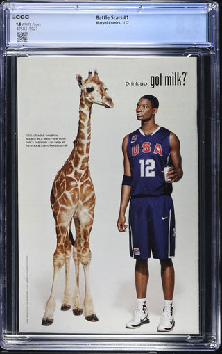 Battle Scars #1 (1/12) Graded CGC 9.8