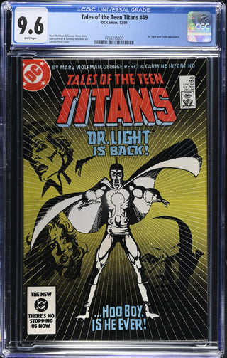 Tales of the Teen Titans #49 (12/84) Graded CGC 9.6