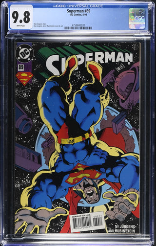 Superman #89 (5/94) Graded CGC 9.8