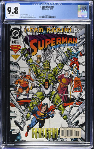 Superman #95 (12/94) Graded CGC 9.8