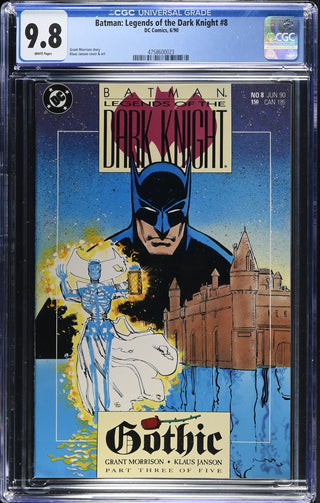 Batman: Legends of the Dark Knight #8 (6/90) Graded CGC 9.8