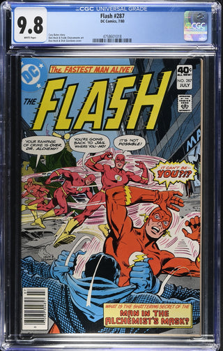 Flash #287 (7/80) Graded CGC 9.8