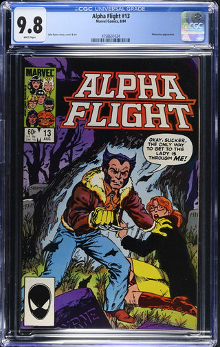 Alpha Flight #13 (8/84) Graded CGC 9.8