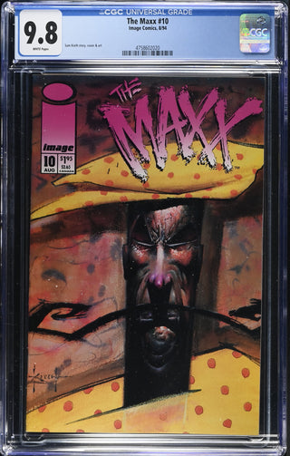 The Maxx #10 (8/94) Graded CGC 9.8 front cover