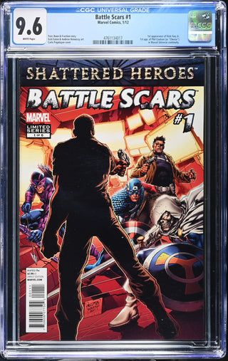 Battle Scars #1 (1/12) Graded CGC 9.6