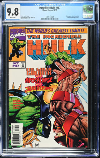 Incredible Hulk #457 (10/97) Graded CGC 9.8