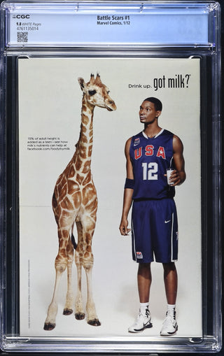 Battle Scars #1 (1/12) Graded CGC 9.8