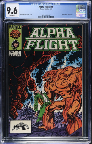 Alpha Flight #9 (4/84) Graded CGC 9.6