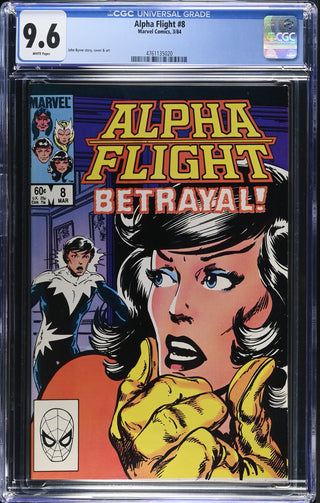 Alpha Flight #8 (3/84) Graded CGC 9.6
