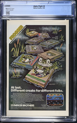 Alpha Flight #8 (3/84) Graded CGC 9.6