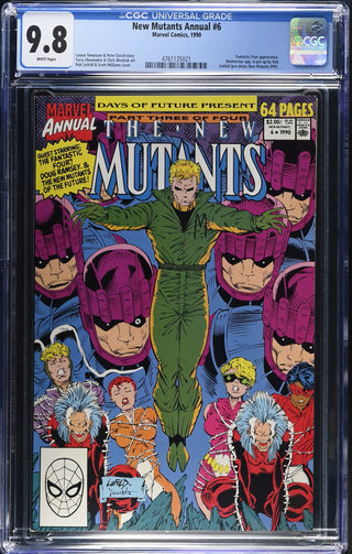 New Mutants Annual #6 (1990) Graded CGC 9.8