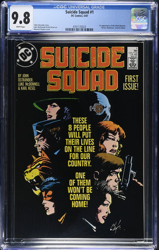 Suicide Squad #1 (5/87) Graded CGC 9.8