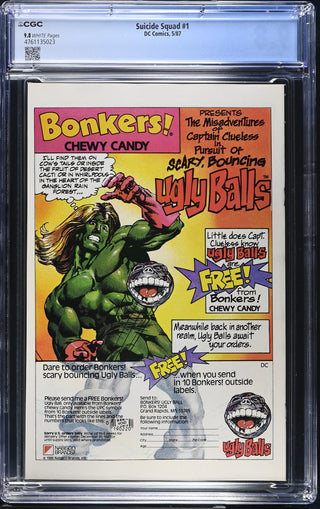 Suicide Squad #1 (5/87) Graded CGC 9.8
