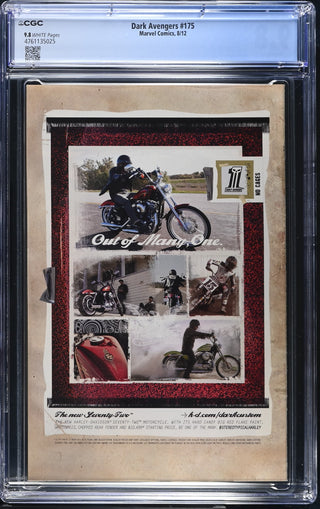 Dark Avengers #175 (8/12) Graded CGC 9.8