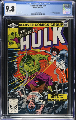 Incredible Hulk #256 (2/81) Graded CGC 9.8