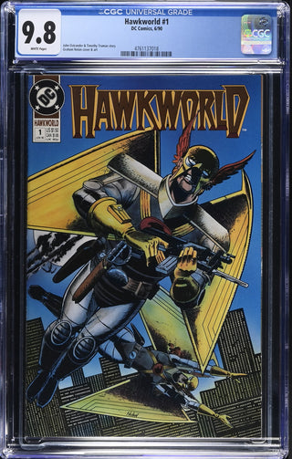 Hawkworld #1 (6/90) Graded CGC 9.8
