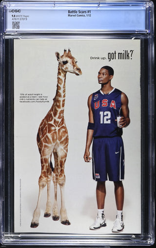 Battle Scars #1 (1/12) Graded CGC 9.8