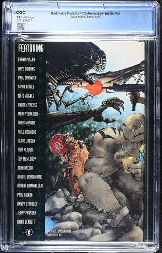 Dark Horse Presents Fifth Anniversary Special #nn (4/91) Graded CGC 9.8