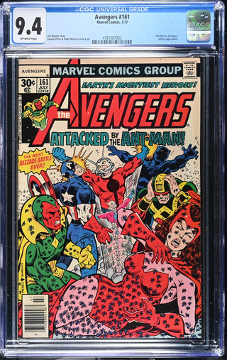 Avengers #161 (7/77) Graded CGC 9.4